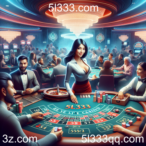 Experiência Autêntica com Casino Ao Vivo no 5l333.com